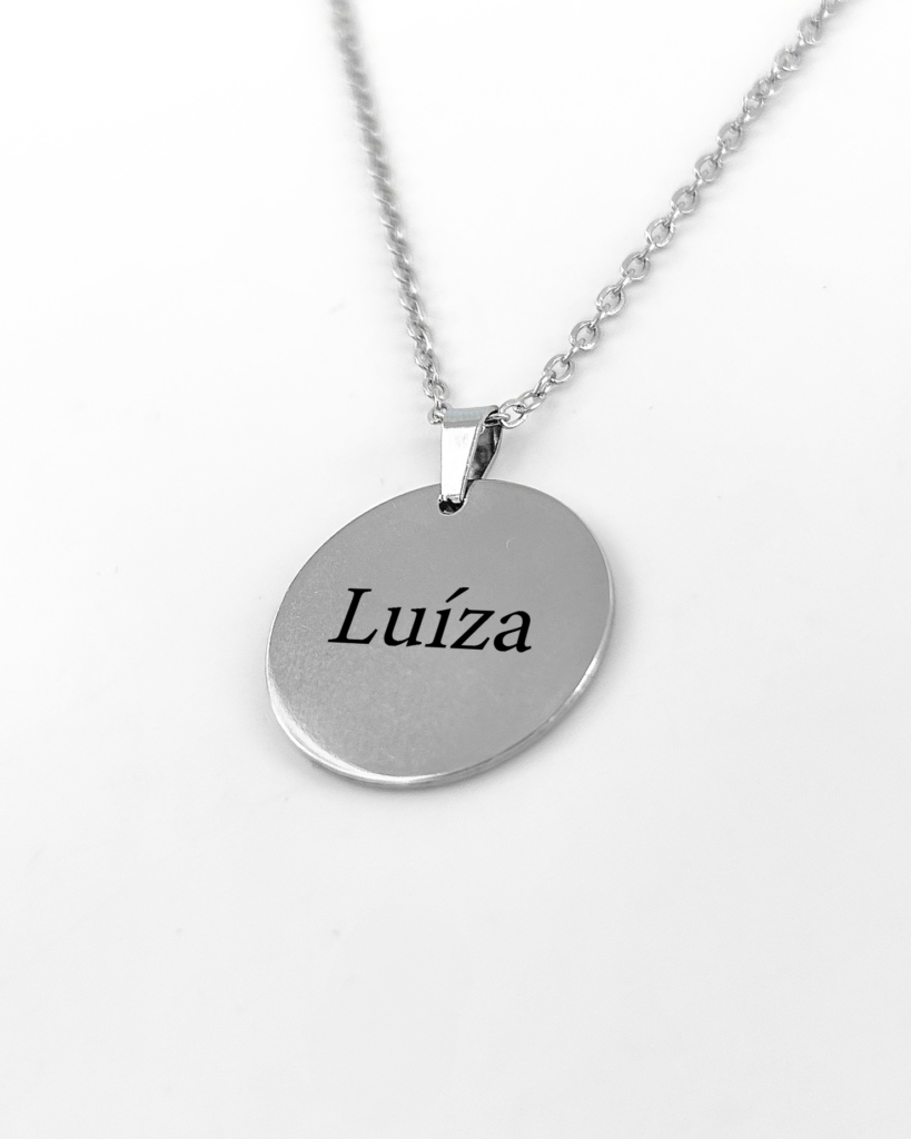 colar personalizado com nome