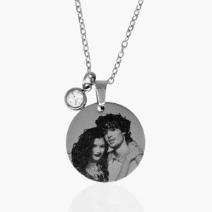 Colar Personalizado com foto em aço inoxidável