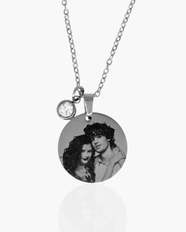 Colar Personalizado com foto em aço inoxidável