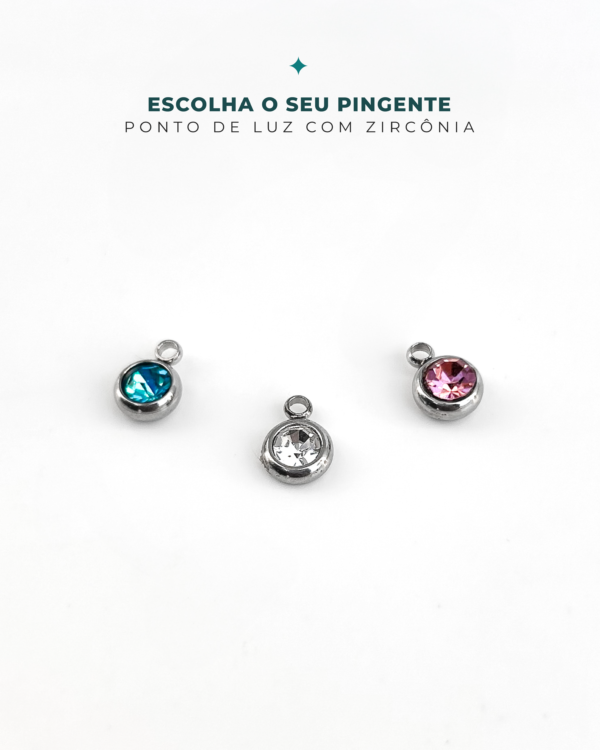 Colar Personalizado com foto em aço inoxidável - Imagem 3