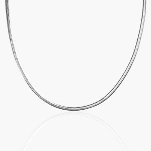 Colar corrente Cobra 3mm em Aço Inoxidável