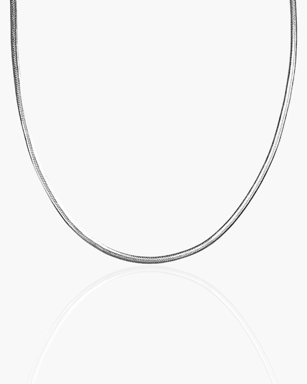 Colar corrente Cobra 3mm em Aço Inoxidável