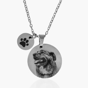 Colar Pet duplo Personalizado