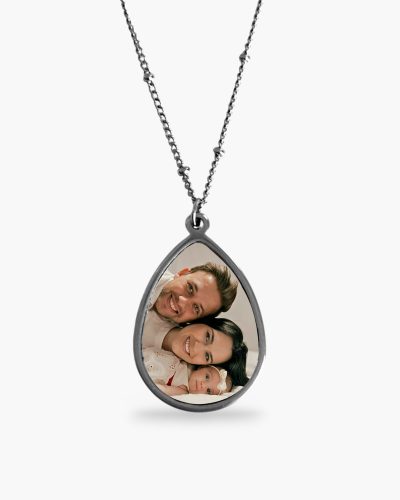 Colar Personalizado Gota Fotocápsula