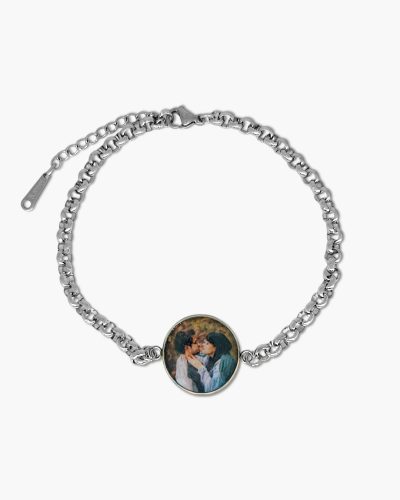Joia personalizada com foto. Fotocápsula, fotos eterrnizadas com colar veneziana. Acessório com foto.